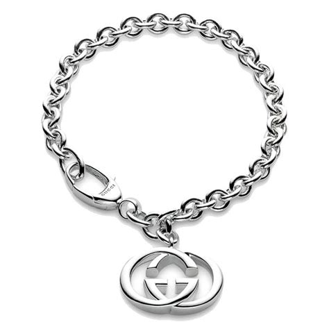 Gucci Ladies Bracelet Silver Britt YBA190501001018